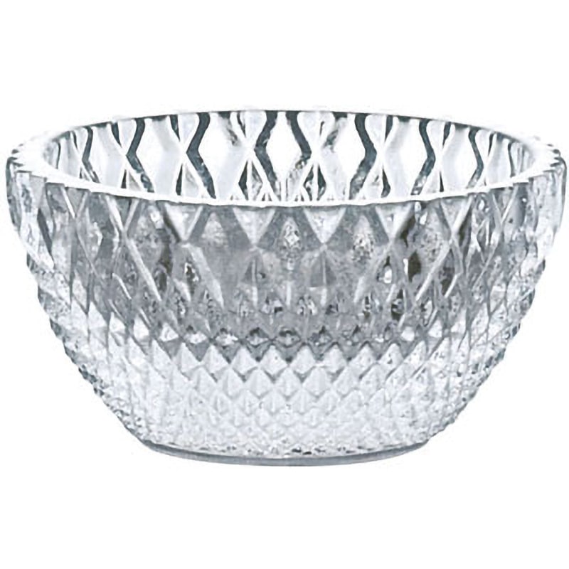 F-77691 珍味入れ 珍味丸 アデリア(石塚硝子) クリア色 本体(身)タイプ 高さ32mm口径67mm 1セット(6個) F-77691 5,498円