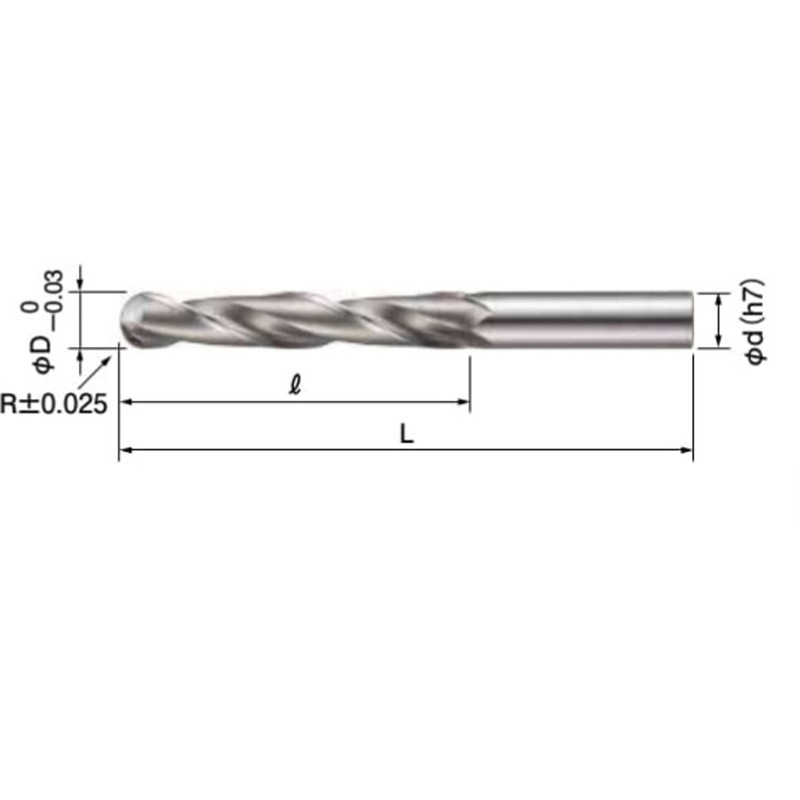 EP-CB 12.0 押し出しピン用沈めフライス EP-CB FKD(フクダ精工) SKH56