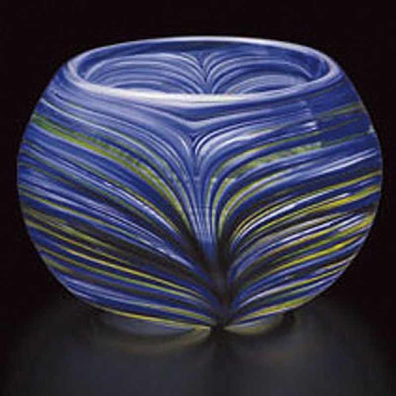 F-71139 SHIKISAI mini bowl アデリア(石塚硝子) 丸 和食器 高さ50mm  F-71139