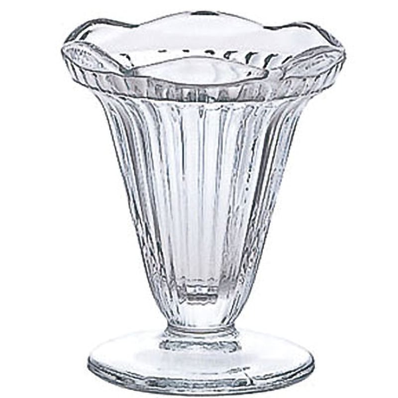 H-3640 ラ・ロシェール 6019デザート アデリア(石塚硝子) 容量190mL 高さ120mm口径102mm 1セット(6個) H-3640 5,498円