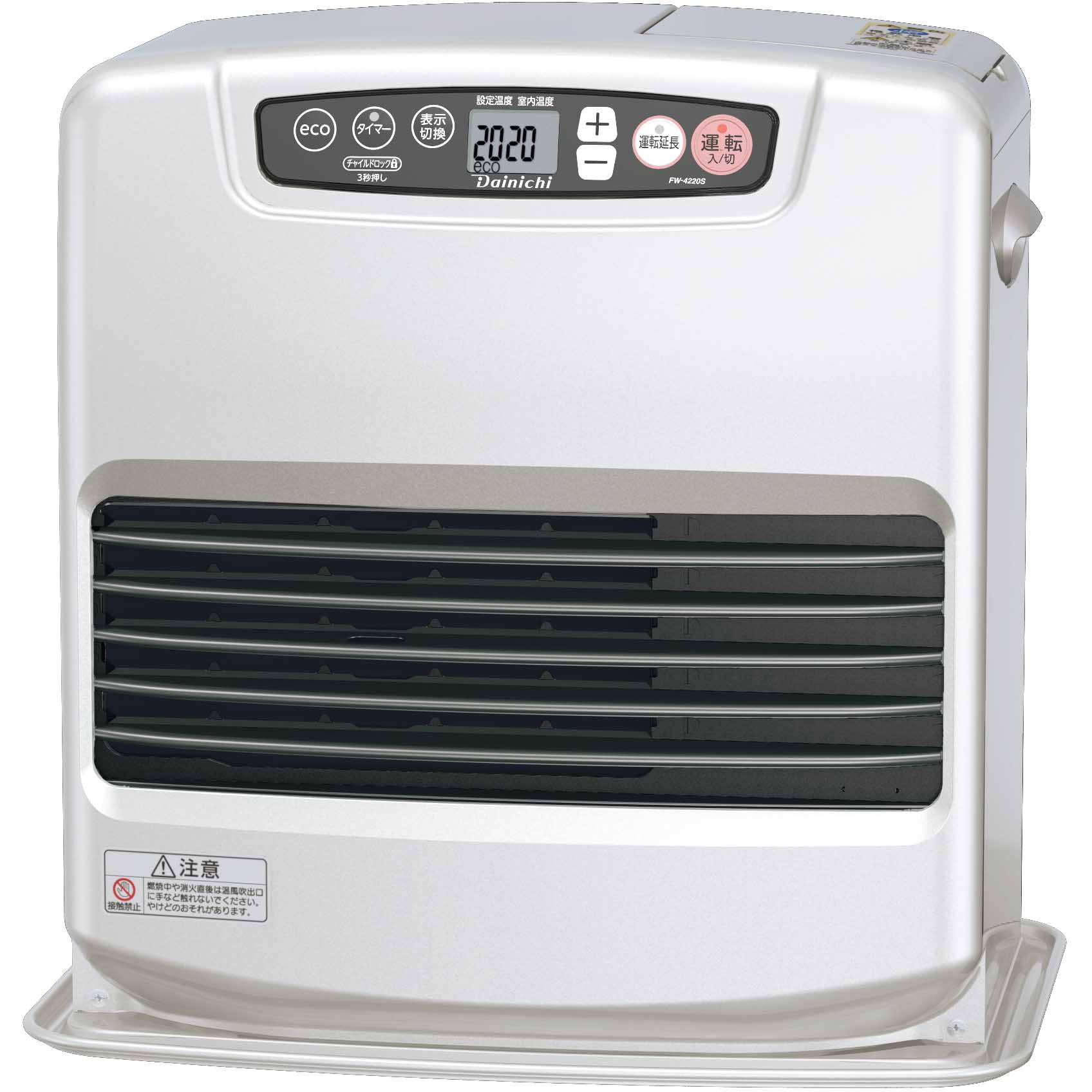 新品 DAINICHI  FW-4220S ダイニチ 石油ファンヒーター FW-4220S(S) 石油ファンヒーター 1台 ダイニチ工業 【通販モノタロウ】