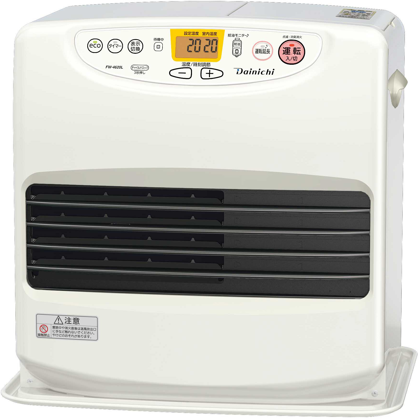 Dainichi FW-4620L 石油ファンヒーター FW-4620L(W) 石油ファンヒーター 1台 ダイニチ工業 【通販モノタロウ】