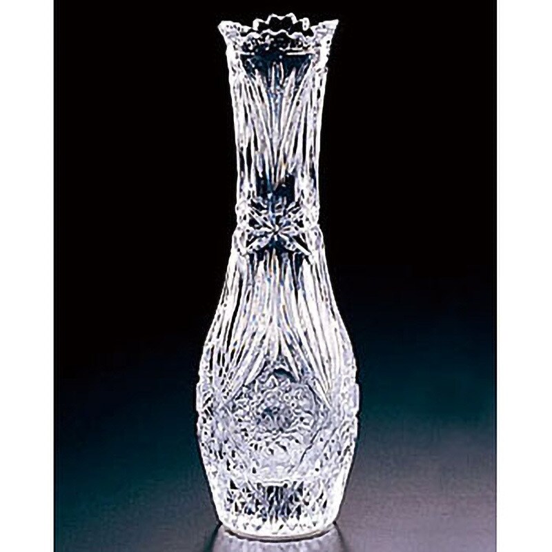 花瓶【入手困難】アデリアクリスタル 花瓶 フラワーベース