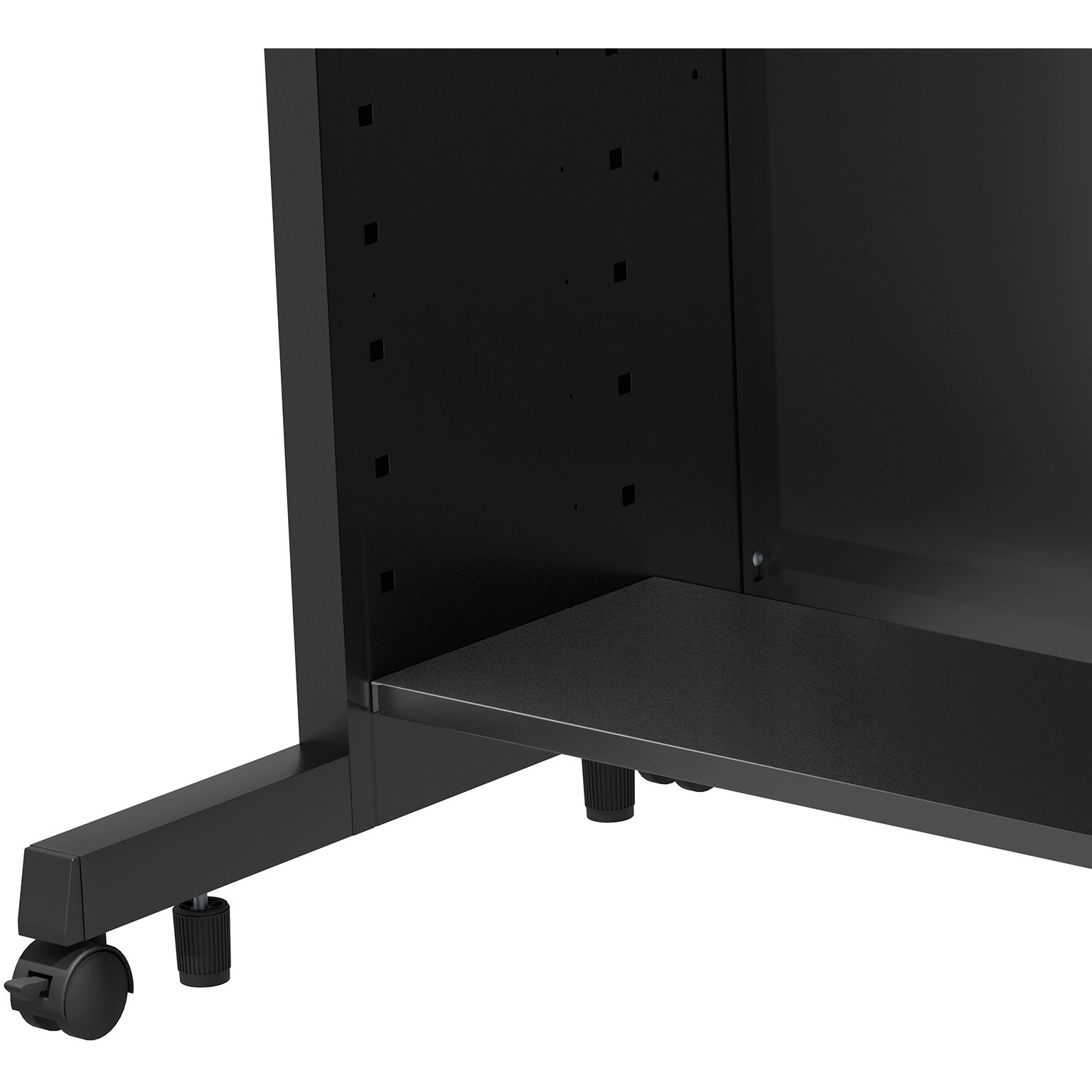 EN-753BK 中棚_eシリーズ/ブラック サンワサプライ 幅640mm奥行260mm高さ20mm  EN-753BK