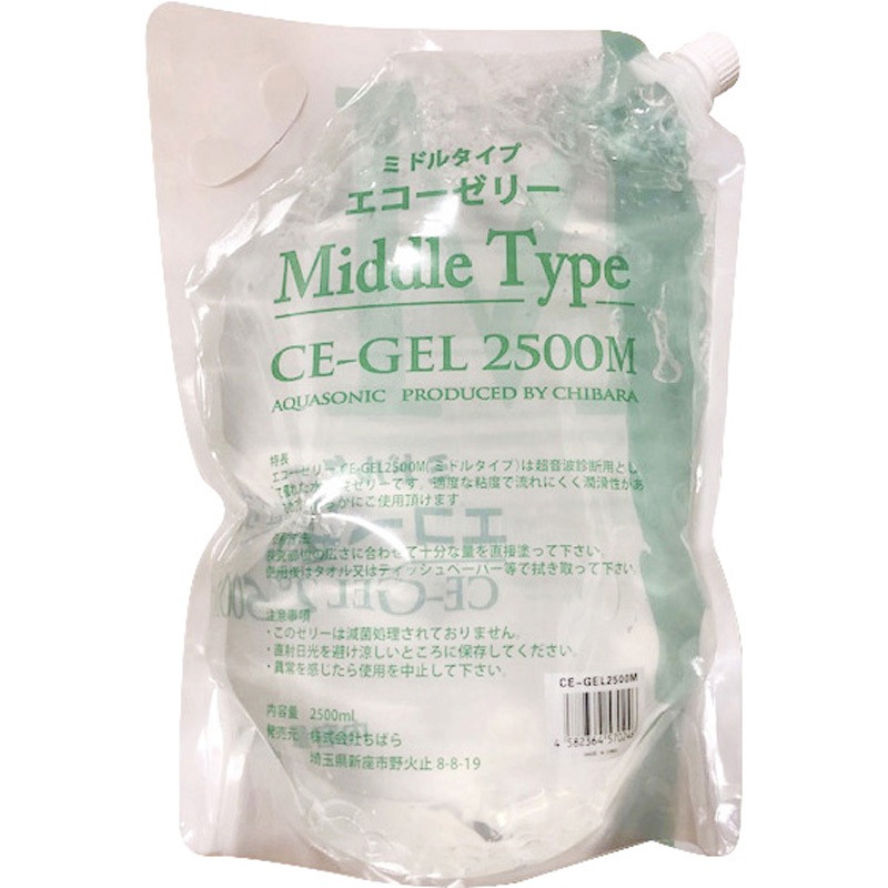 CE-GEL2500M エコーゼリー 1袋(2500mL×4袋) ちばら 【通販モノタロウ】