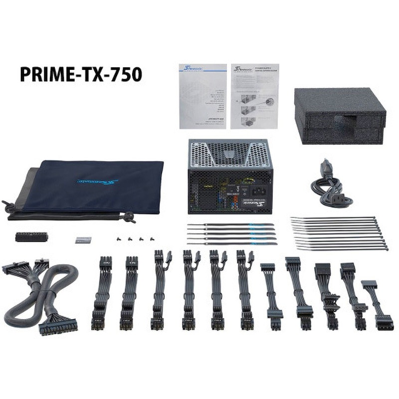 PRIME-TX-750 Seasonic PRIME TX 80+TITANIUM 750W電源 1個