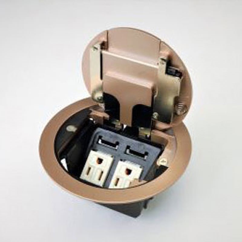 LCR10005M020 プラグ収納コンセント LCRシリーズ 1台 TERADA(寺田電機 