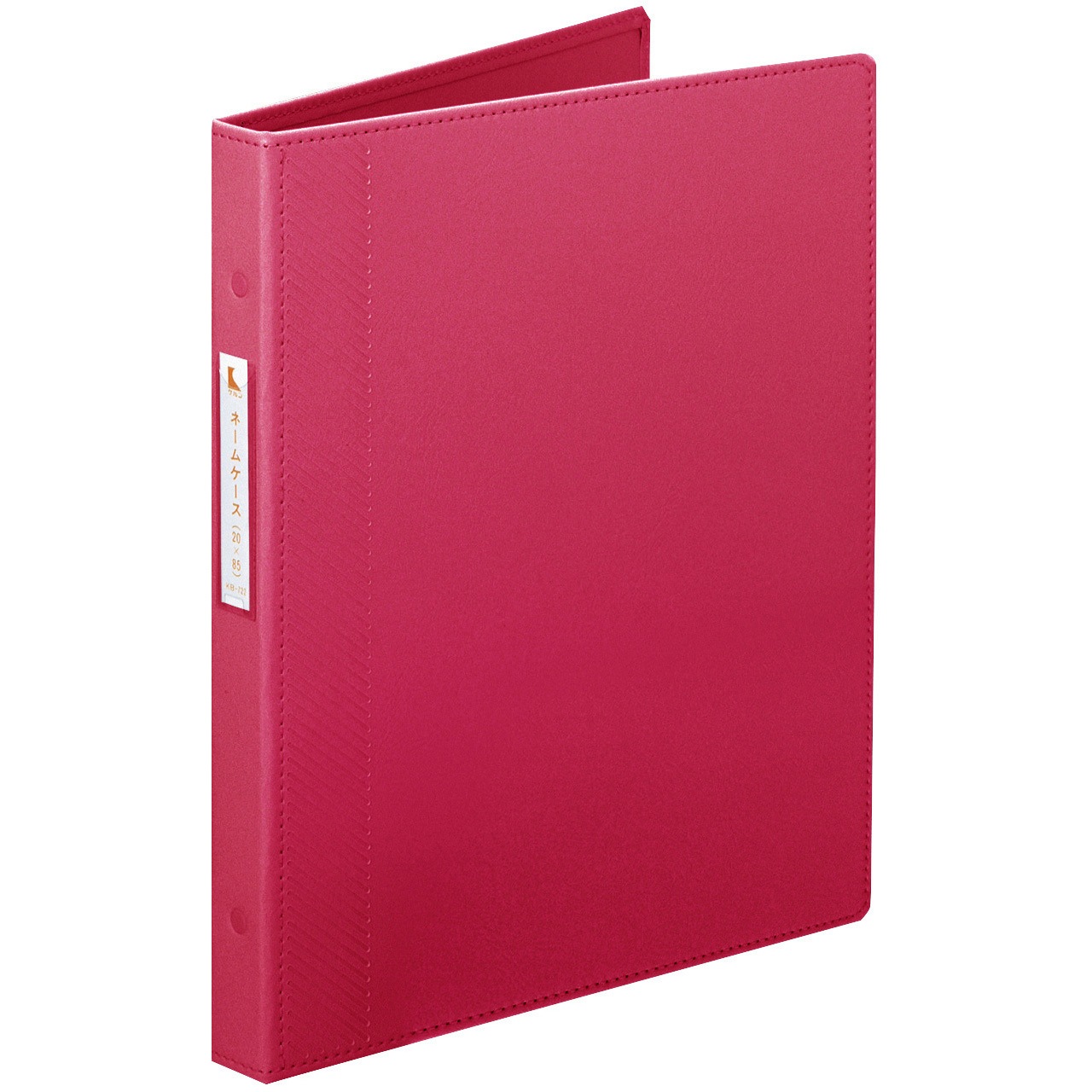 カルテブック スタンダードタイプ B5 26穴 レッド 8冊入 サンリーフ SK-540-26R (62-2919-82) サンリーフ カルテブック（スタンダードタイプ） Ｂ５ ２６穴 レッド