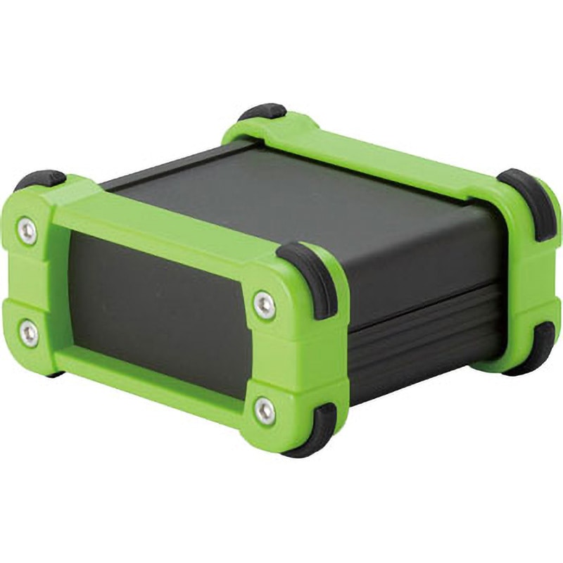 チルトレッグ付アルミケース EXPTシリーズ | 製品情報 | タカチ電機工業 - 産業用・工業用のケース・ボックス・ラック・筐体の製造メーカー タカチ電機工業 コーナーガード付アルミケースアルミパネルタイプ ブラック/オレンジ EXP12-7-13BO