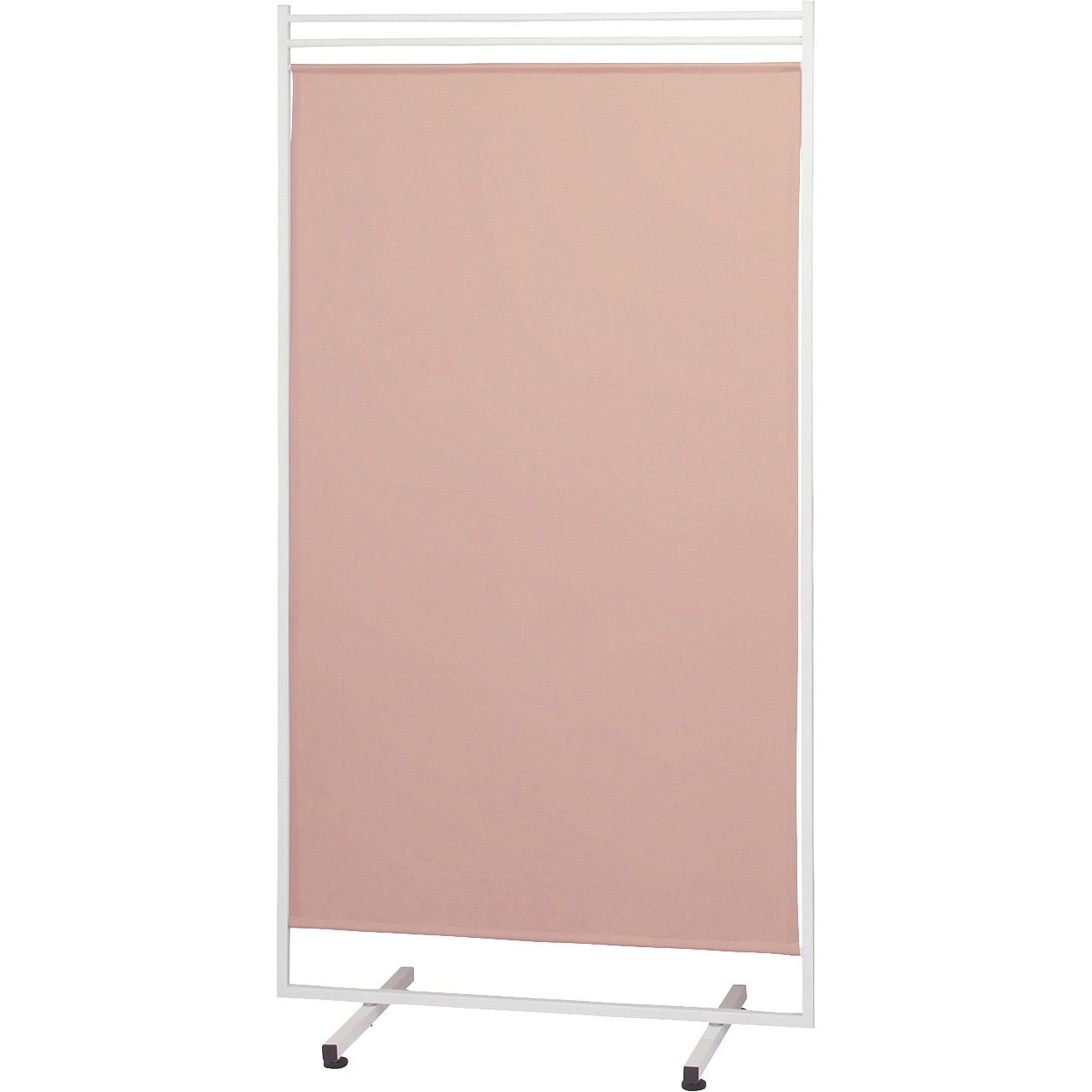 抗菌衝立スクリーン　アミカルキャスターS　ピンク サロン向け 抗菌衝立スクリーン アミカルキャスター S ピンク 40882