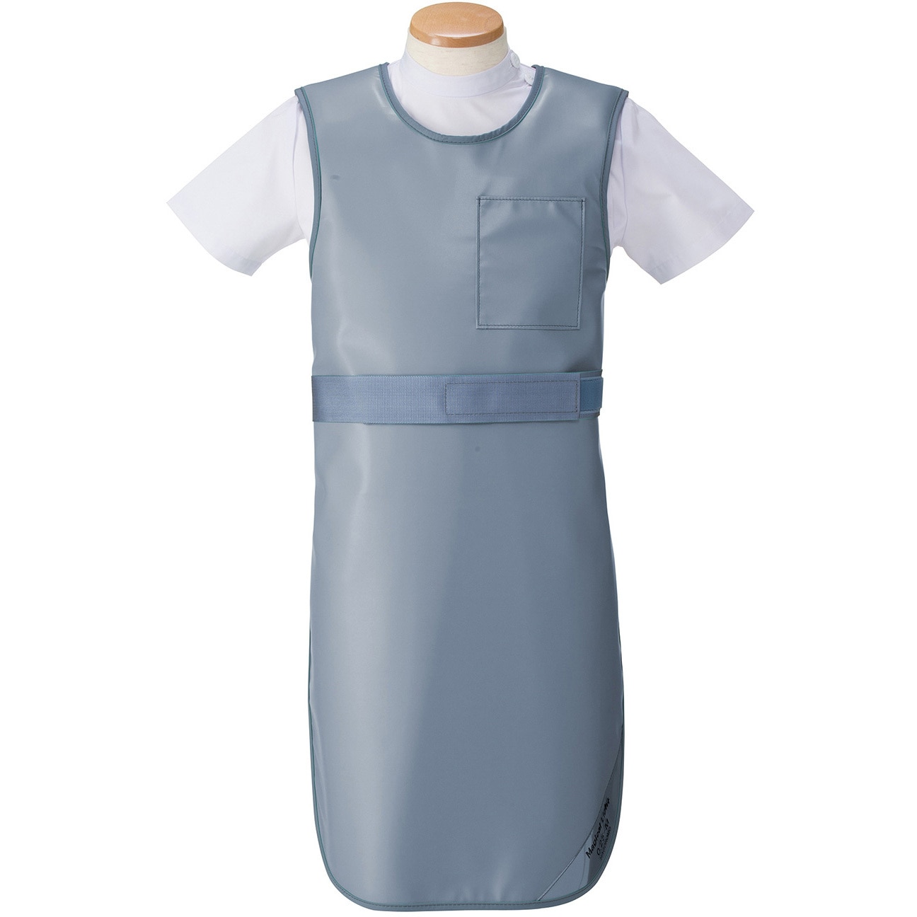 MLB-25M 防護衣 ベルト付きエプロン マエダ サイズM 1枚 MLB-25M