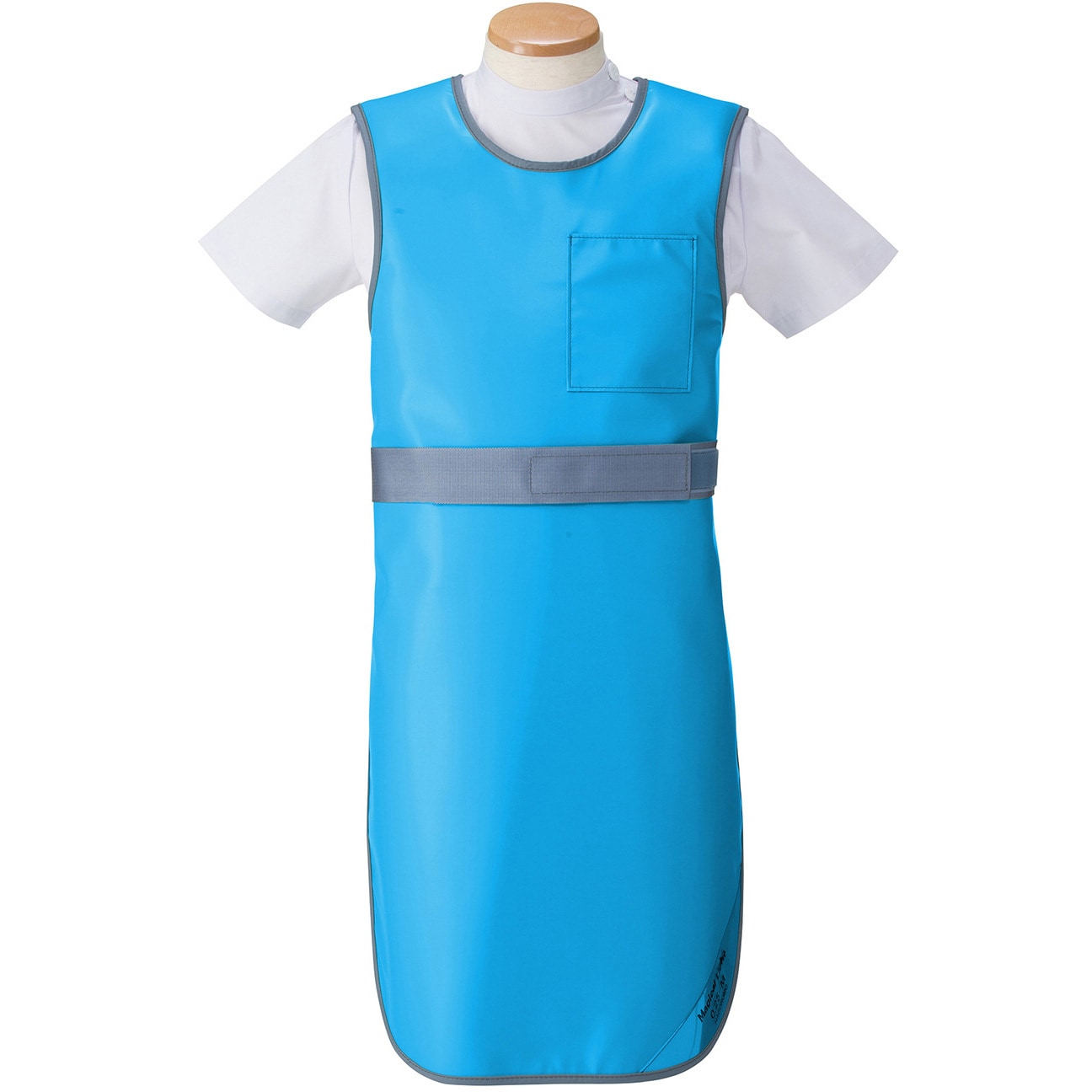 MLB-25M 防護衣 ベルト付きエプロン マエダ サイズM 1枚 MLB-25M