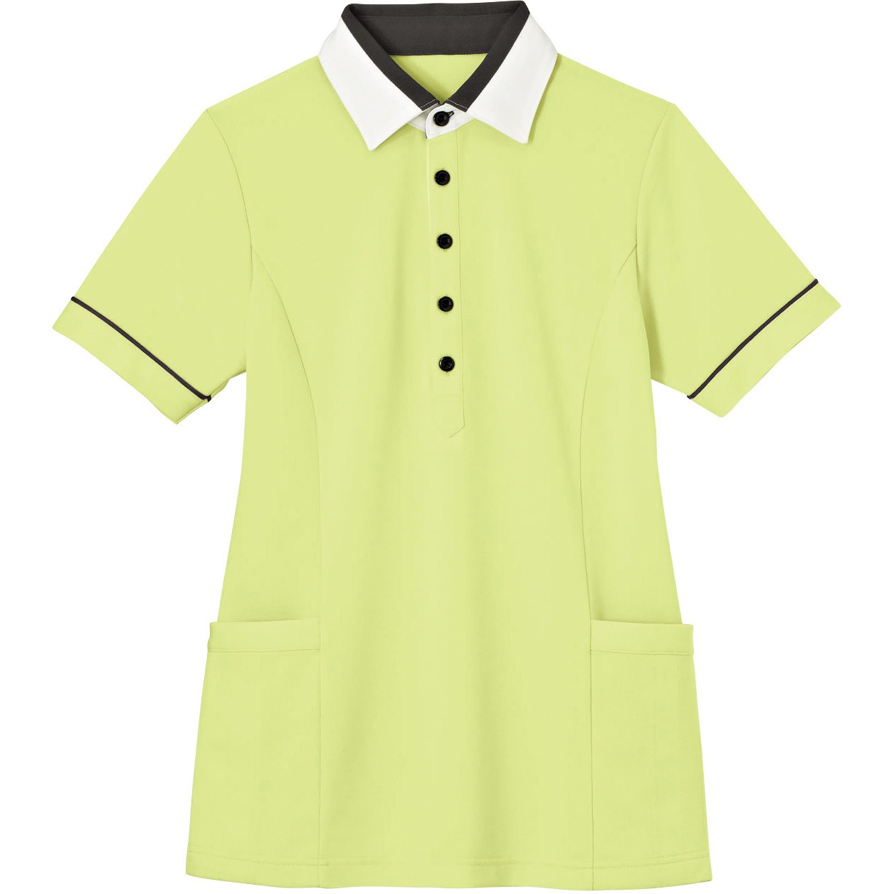 半袖プルオーバー(男女兼用) カーシーカシマ 草原色 サイズ3L