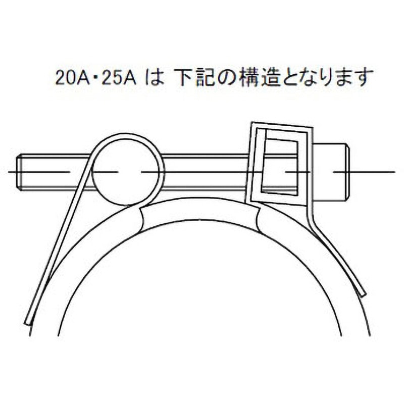 CH-25E アトムズカップリング CHタイプ EPDMゴム アトムズ 呼び径25A 