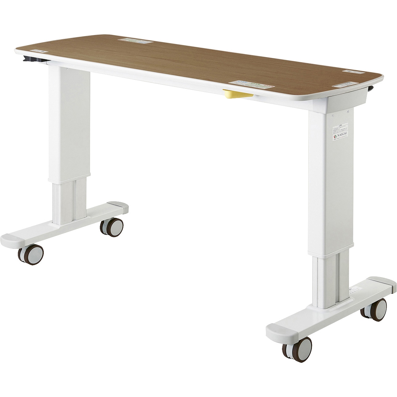 WTR-1250BR ラクラクーサ昇降ベッドサイドテーブル 1台 内外 【通販モノタロウ】