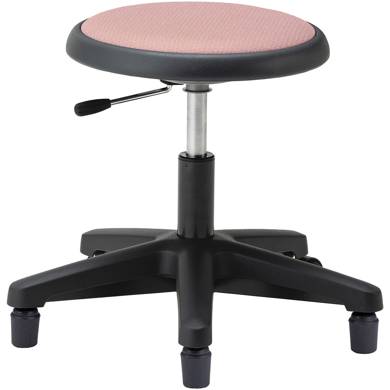 MY-N3535N マツヨシ クランケチェア(背なし) 松吉医科器械 ピンク色 固定ゴム脚タイプ規格   MY-N3535N