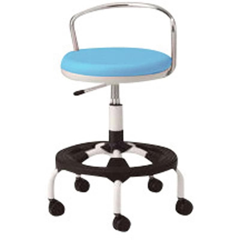 TSM-W18LST ハイタイプスツール(樹脂ステップ付) ノーリツイス ライトブルー色   TSM-W18LST