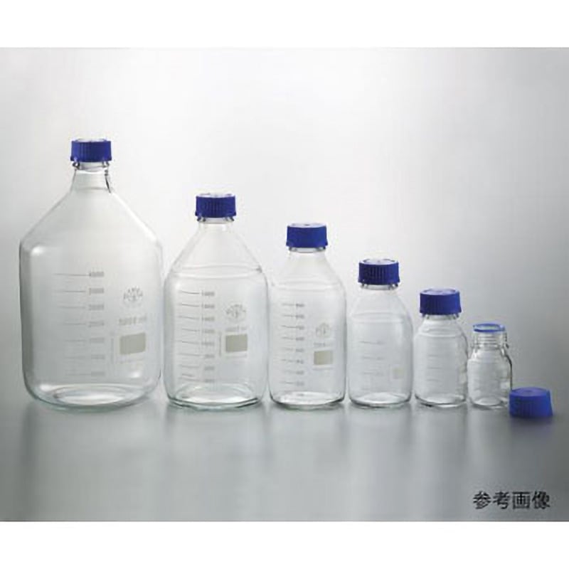 1-432-14 ネジ口メディウム瓶2070 アズワン 1000mL 1個 - 【通販