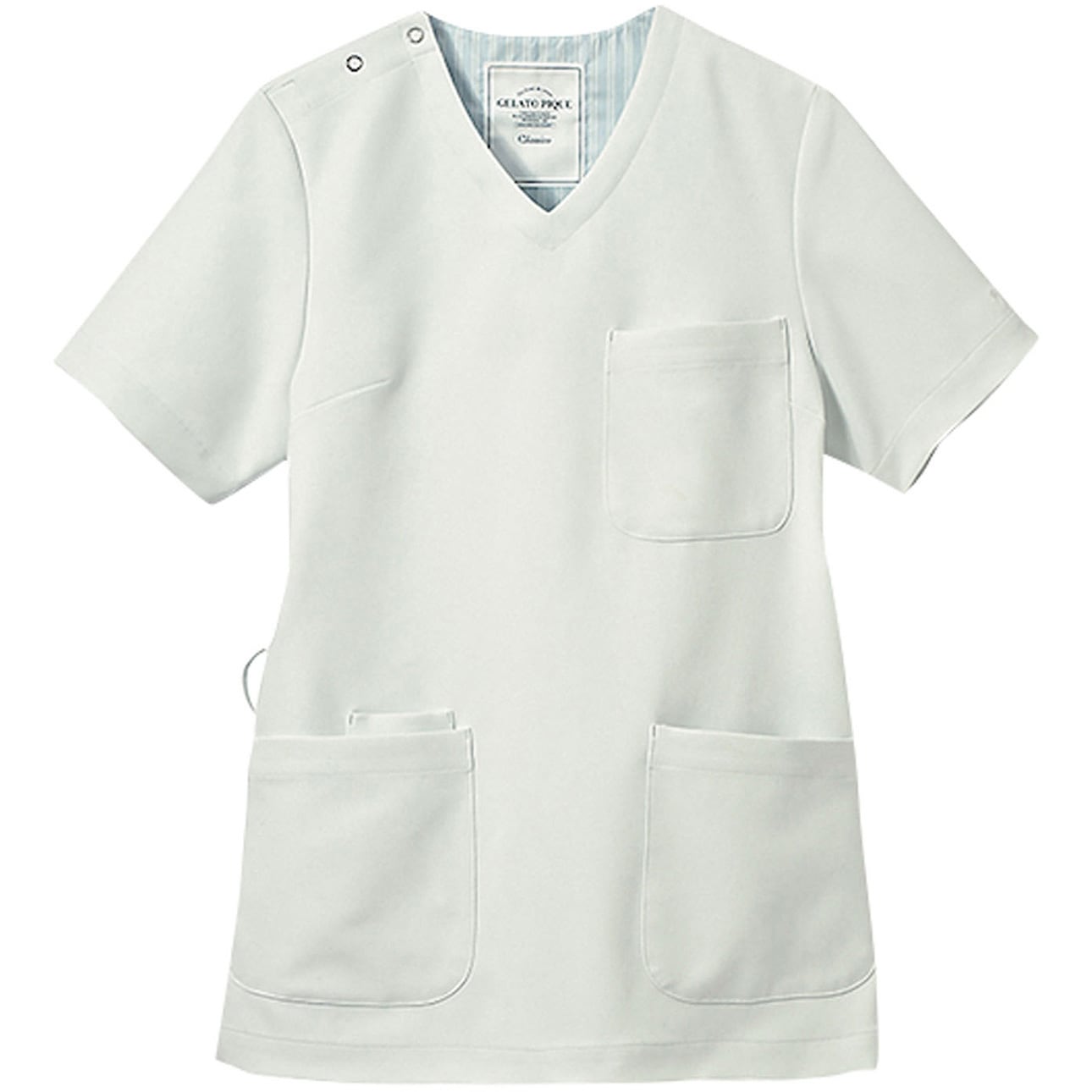 ジェラートピケ プルオーバースクラブ クラシコ ミント色 サイズS