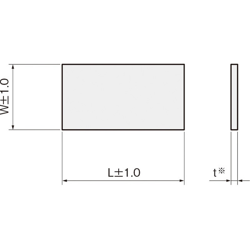 3-6595-10アクリル板（透明厚板）100×100mm板厚100mm(as1-3-6595-10) : アズワン アクリル板 (透明厚板) 100×100mm 板厚20mm ⁄3