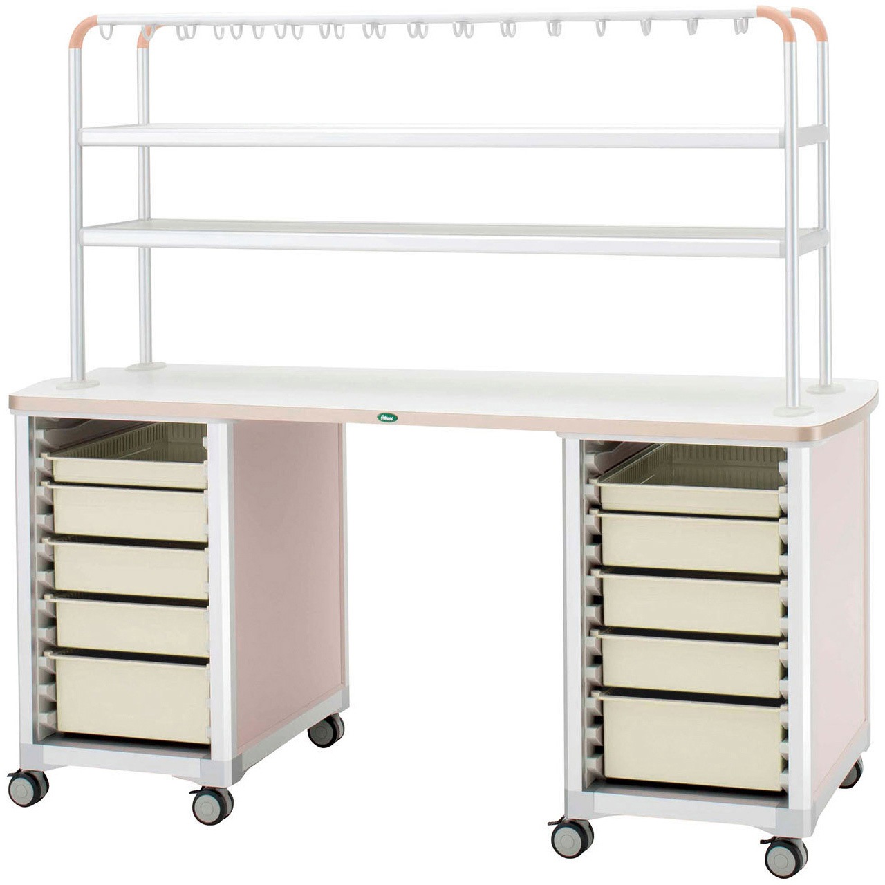 作業台(ハンガーシェルフ2段) 1台 サカセ化学工業 【通販モノタロウ】