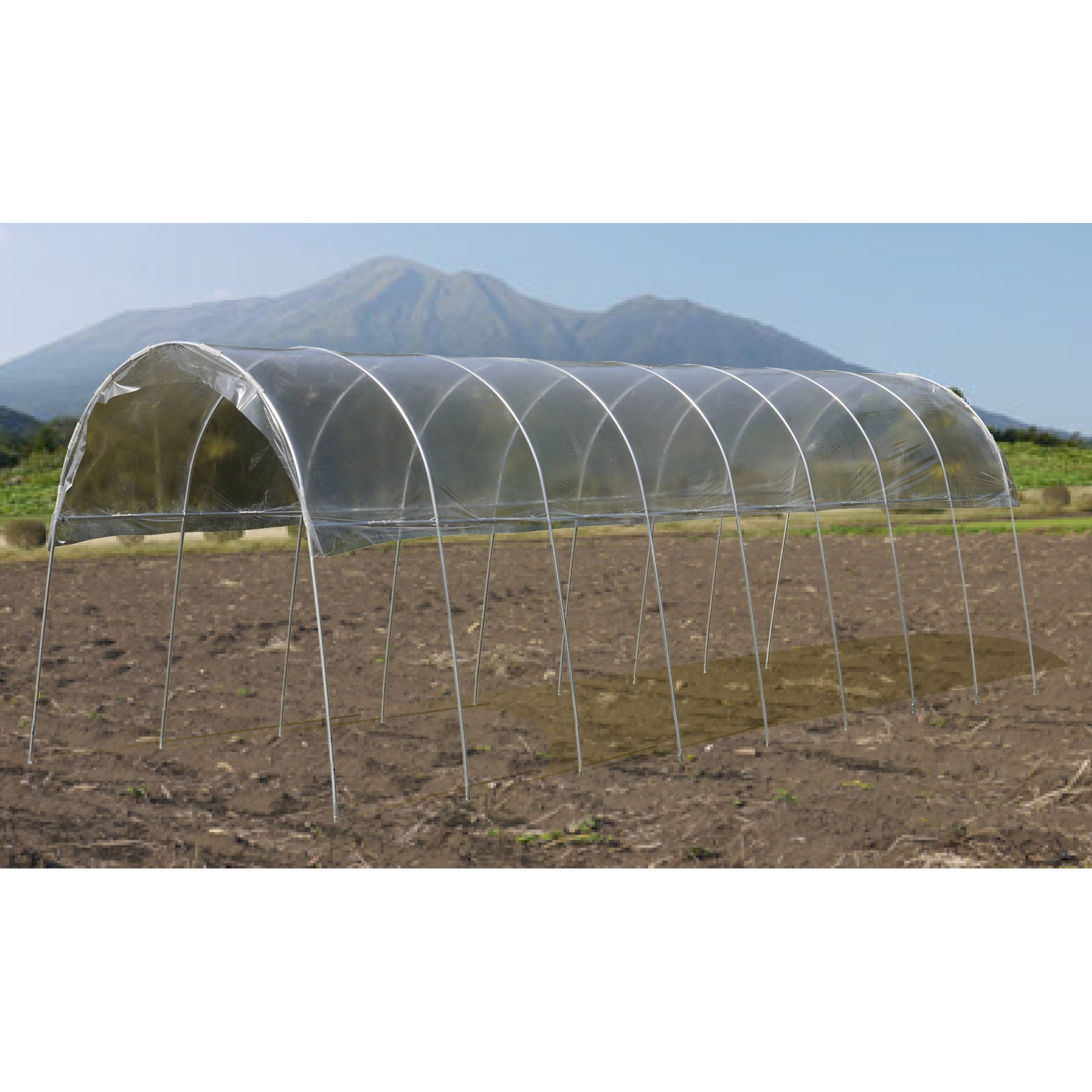 AM2270型 雨よけハウス 南榮工業 パイプ径19mm厚さ(ビニール)0.075mm