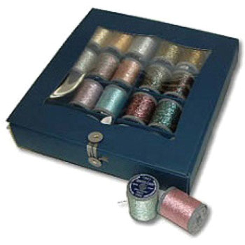 Sparkle Lame(スパークル ラメ) 24色セット フジックス[縫製用品] 長さ150m