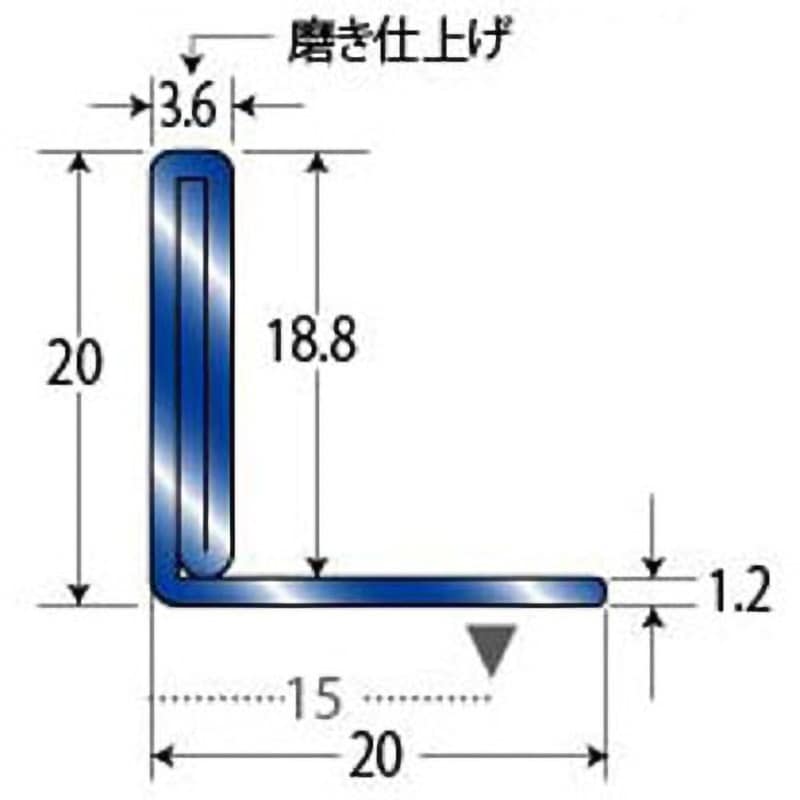 20-6520 床金物 見切り金物 ステンレス製フロアジョイナー ASSIST