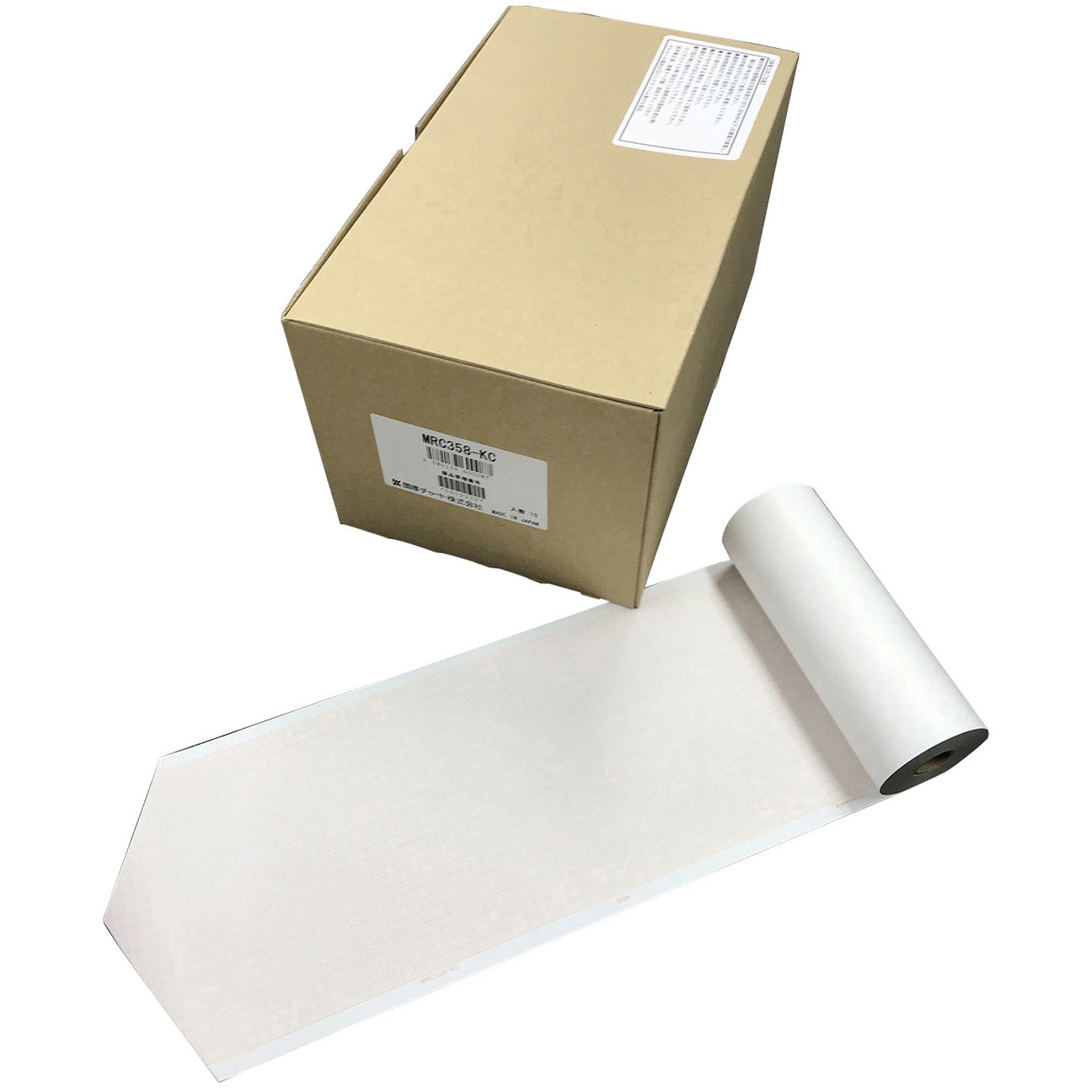 MRC358-KC 心電図記録紙 1箱(10巻) KOKUSAI(国際チャート) 【通販モノタロウ】