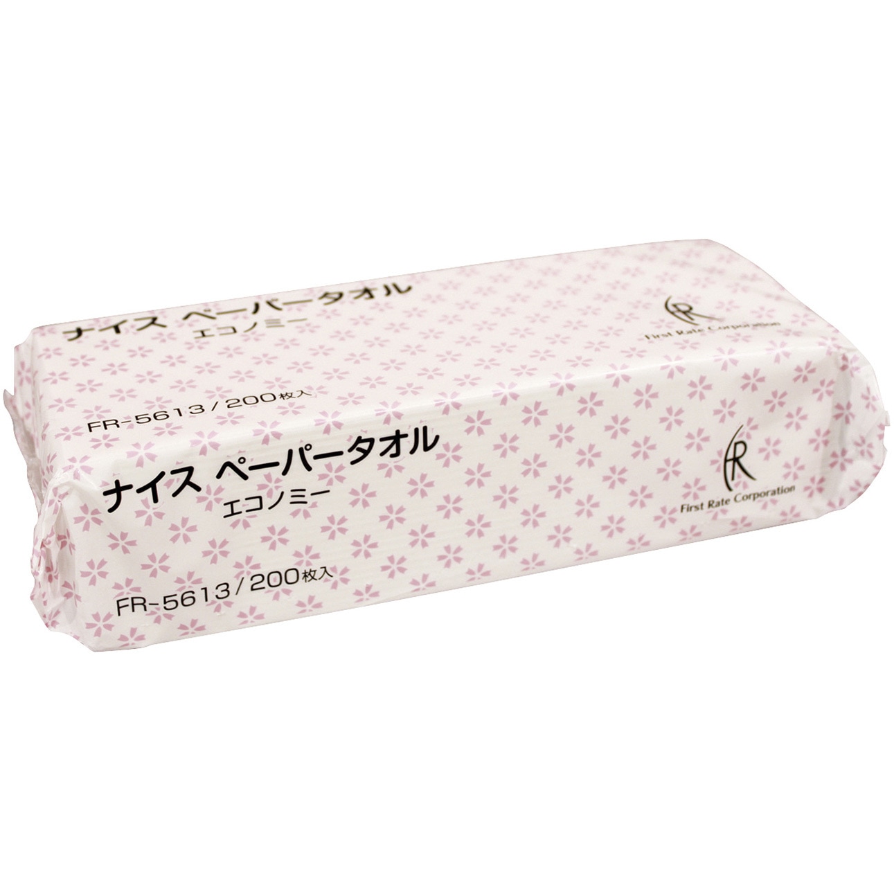 FR-5613 ナイスペーパータオル(エコノミー) ファーストレイト 1セット(200枚×84袋) FR-5613