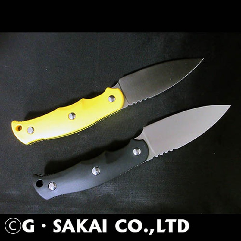 黄 サビナイフ6 仔鯱 右利き用 oxtos イエロー色 - 【通販モノタロウ】