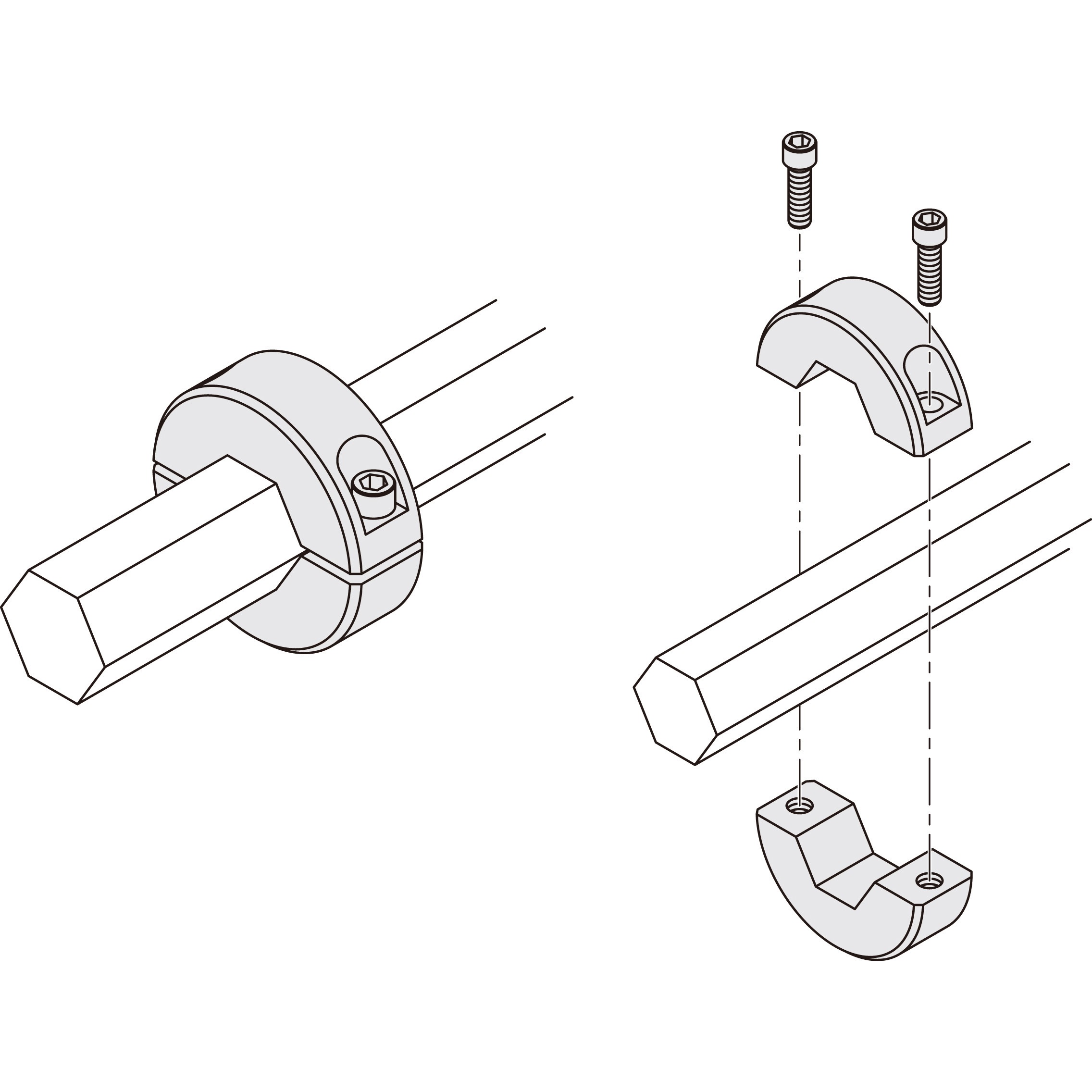 松様☆専用ページ 8×30 ECO-FE 六角支柱(鉄(鉛フリー鋼)/三価ホワイト) 大阪魂