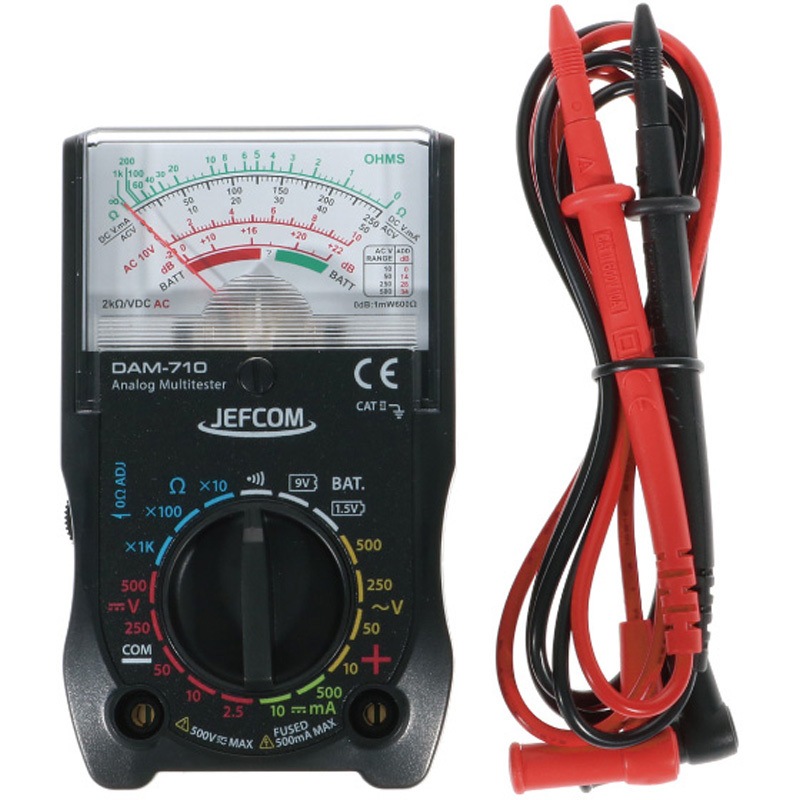 DAM-710 アナログテスター 1個 DENSAN(デンサン/ジェフコム) 【通販