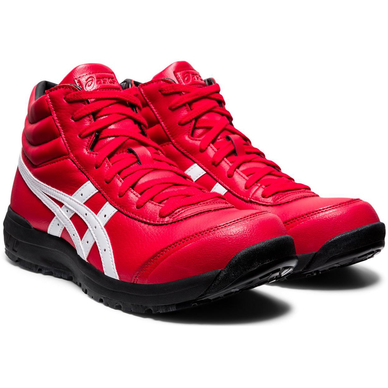 て*·様 アシックス 安全靴 ウィンジョブ CP701 クラシックレッド×ホワイ 1273A018.600 ウィンジョブ CP701 アシックス スニーカー 紐タイプ