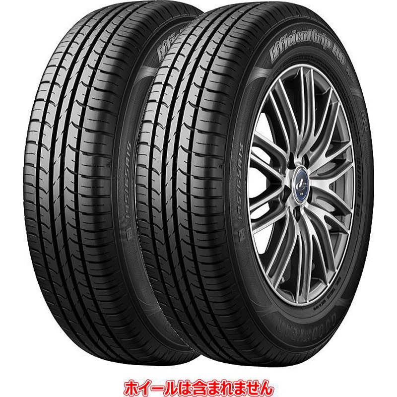 GOODYEAR EfficientGrip ECO EG01 155/65R14 14インチ 夏タイヤ 4本 20