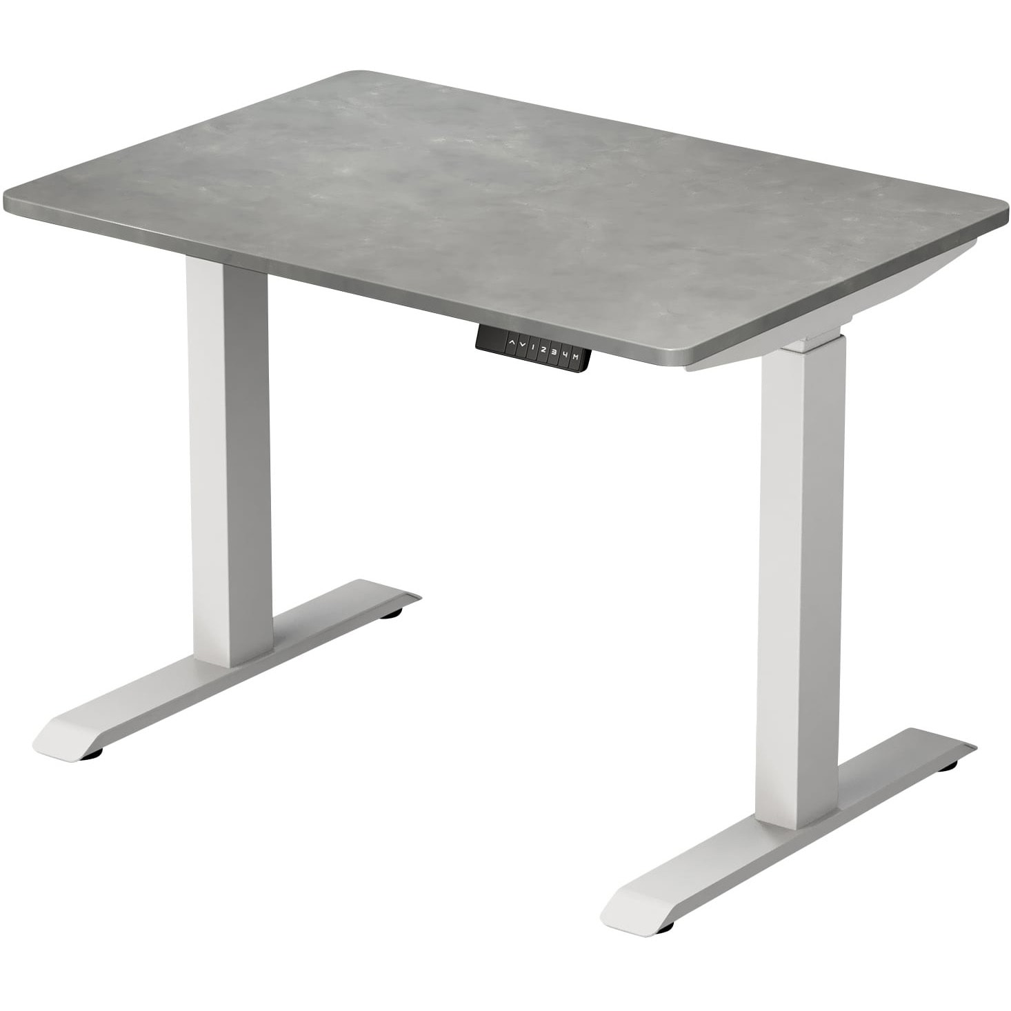 ELD-1070(SDGY/WH) 電動昇降デスク メモリー機能付き 2モーター 幅100/120/140 奥行70 高さ71-117cm YAMAZEN(山善) 幅1000mm 38,987円
