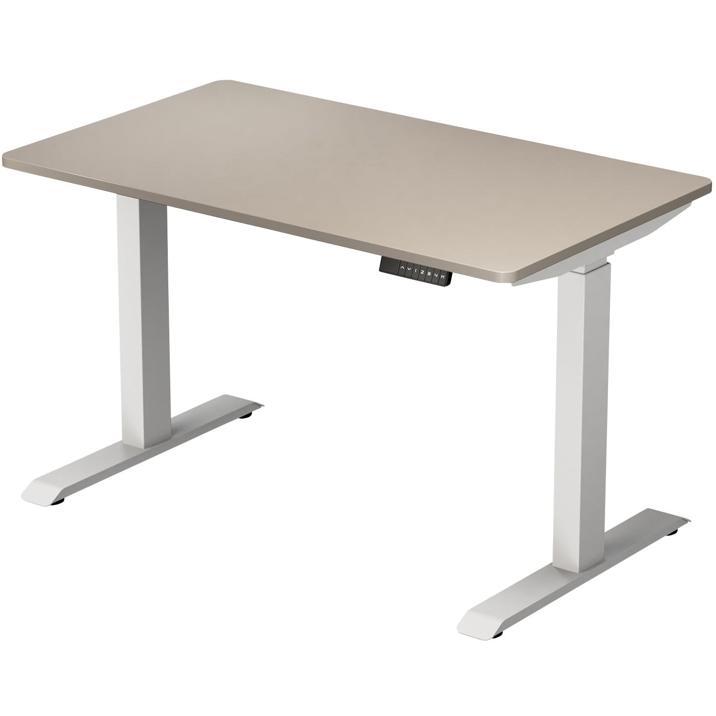 ELD-1270(GRG/WH) 電動昇降デスク メモリー機能付き 2モーター 幅100/120/140 奥行70 高さ71-117cm YAMAZEN(山善) 幅1200mm