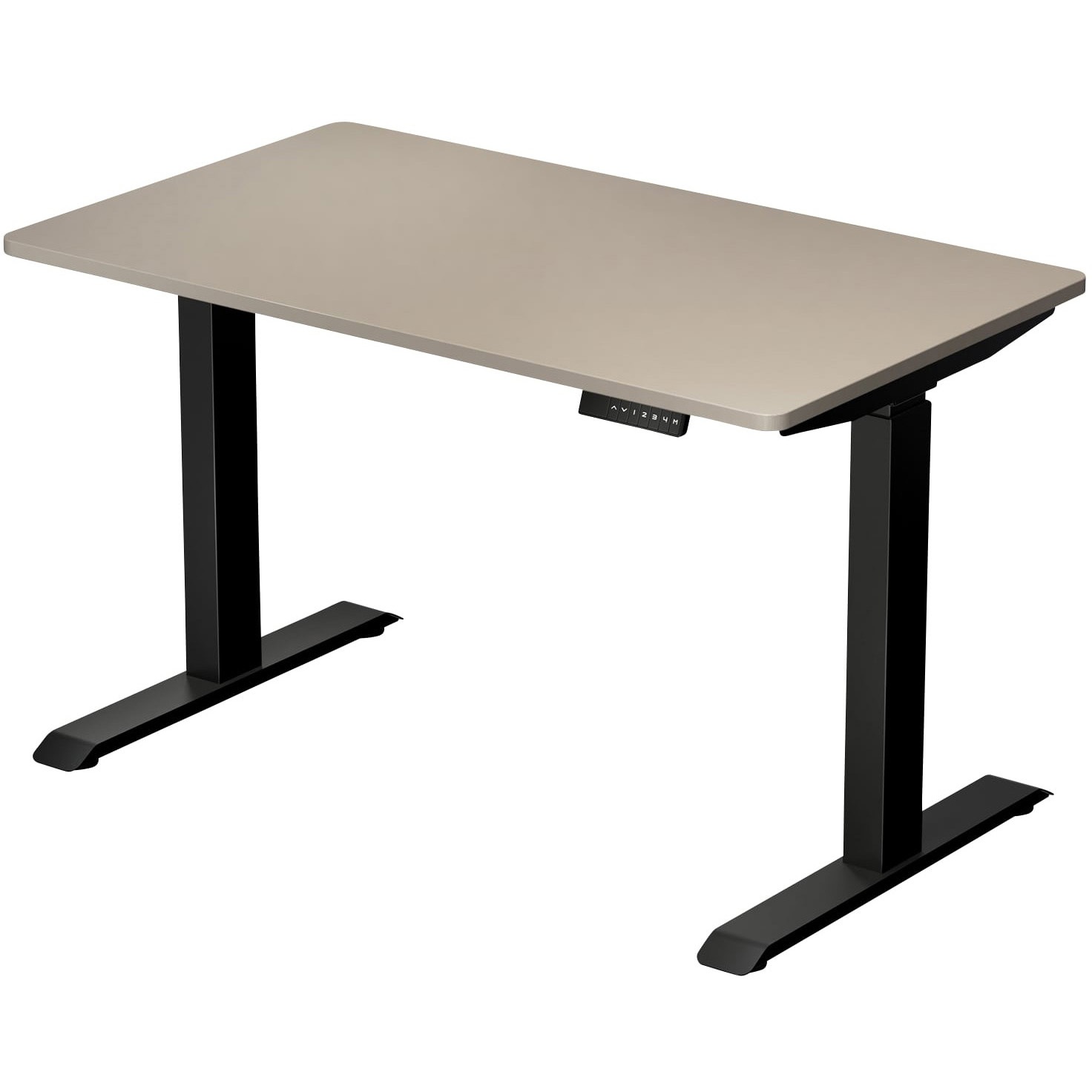 ELD-1270(GRG/BK) 電動昇降デスク メモリー機能付き 2モーター 幅100/120/140 奥行70 高さ71-117cm YAMAZEN(山善) 幅1200mm 42,887円