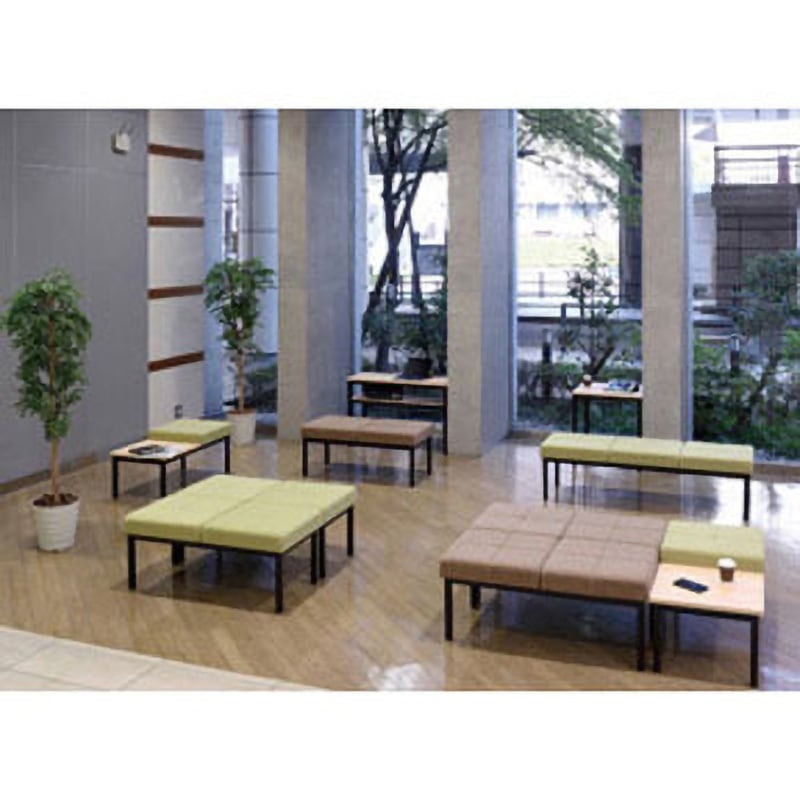 ASO-L01B(LGN) ラウンジベンチ ASO-Lシリーズ 1台 弘益 【通販モノタロウ】