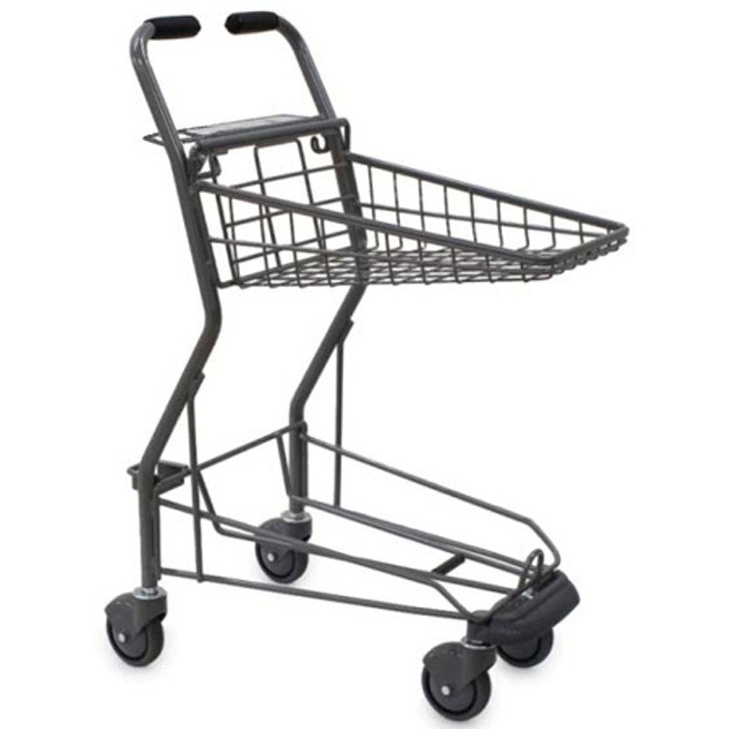 ST80-C100 コンパクトショッピングカート グレー 大和産業 1台 ST80-C100