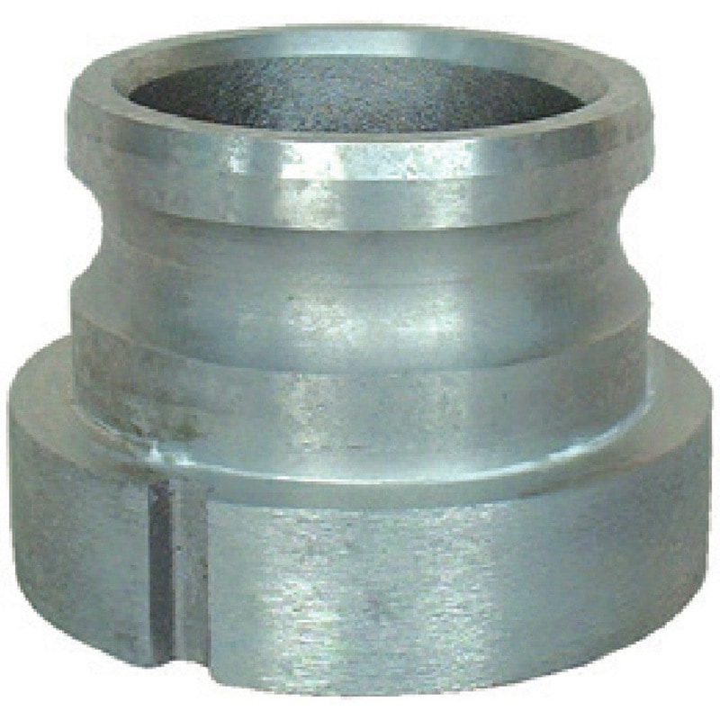 44VC6565A アルミ製 衛生/散水車用金具 衛生ネジメス×カムロックオス 1個 岩崎製作所 【通販モノタロウ】