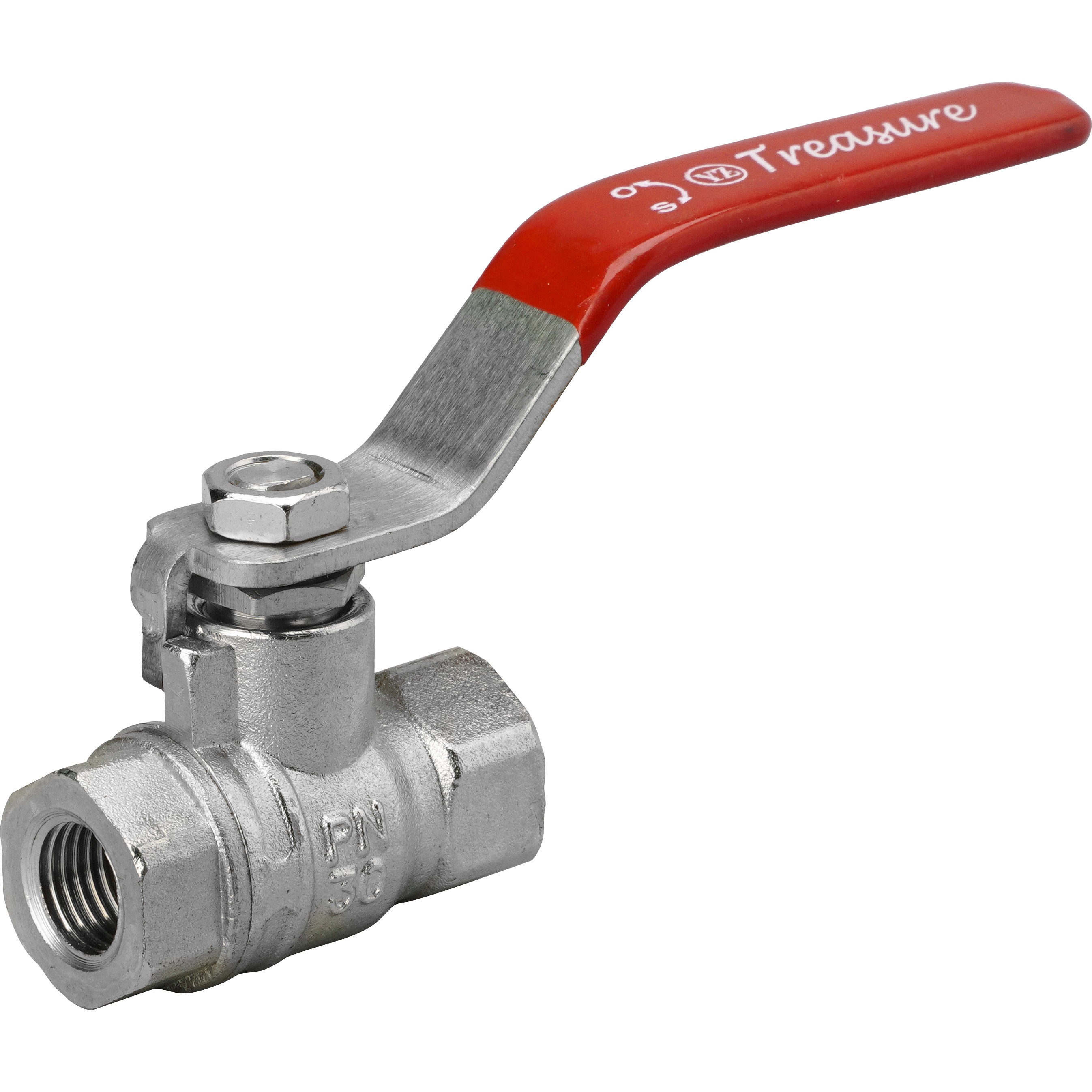 48BV008B 黄銅製 フルボア型ボールバルブ 1個 岩崎製作所 【通販