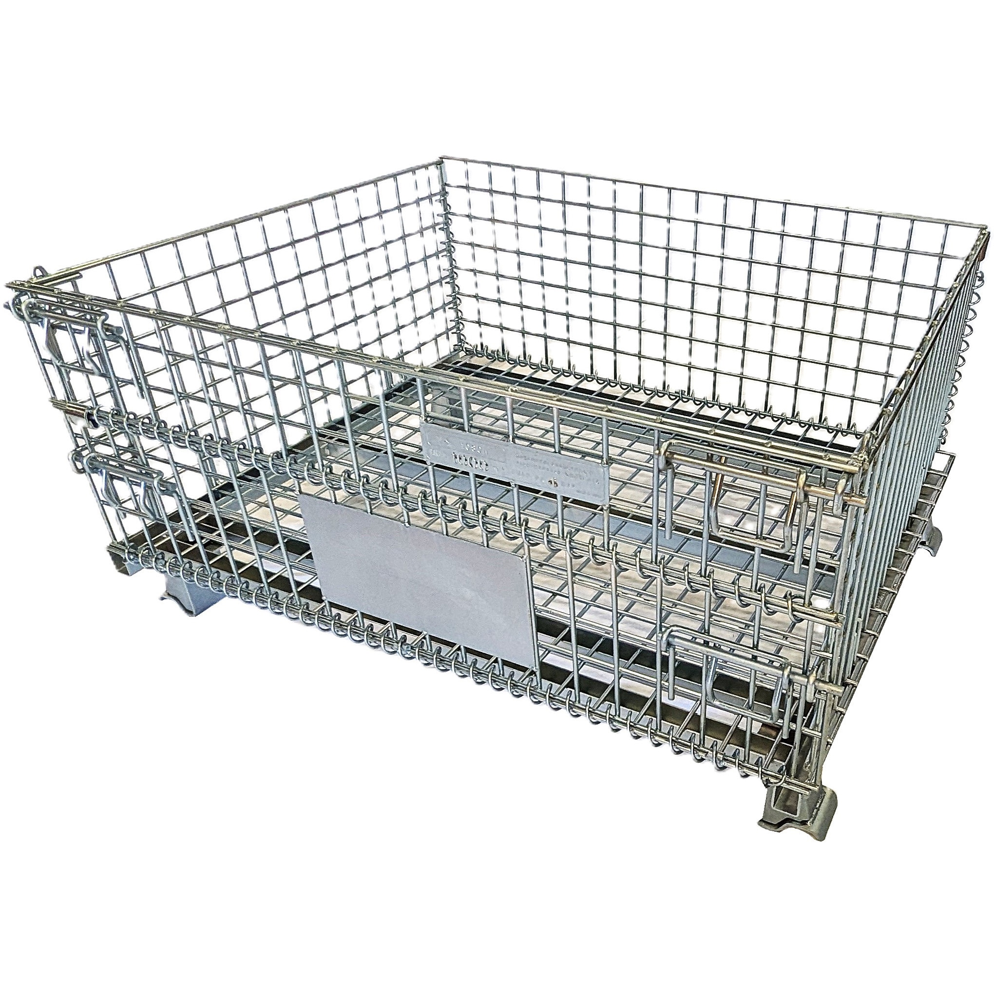 鉄骨製パレット 折りたたみスチールパレット1t用/M293A-1000H/測定/包装/物流/専門