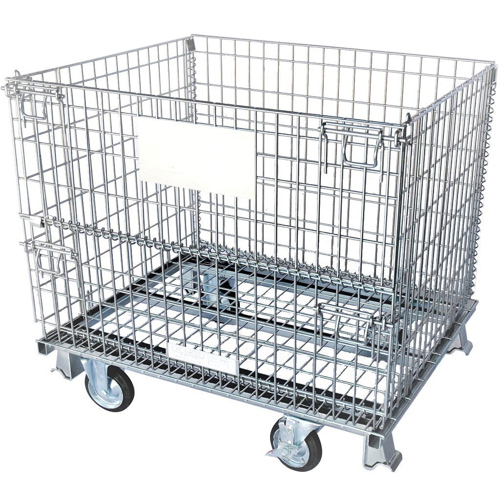 HPC-1080L-CP メッシュパレット(キャスター付) HPC型 ピカコーポレイション 最大積載量500kg   HPC-1080L-CP