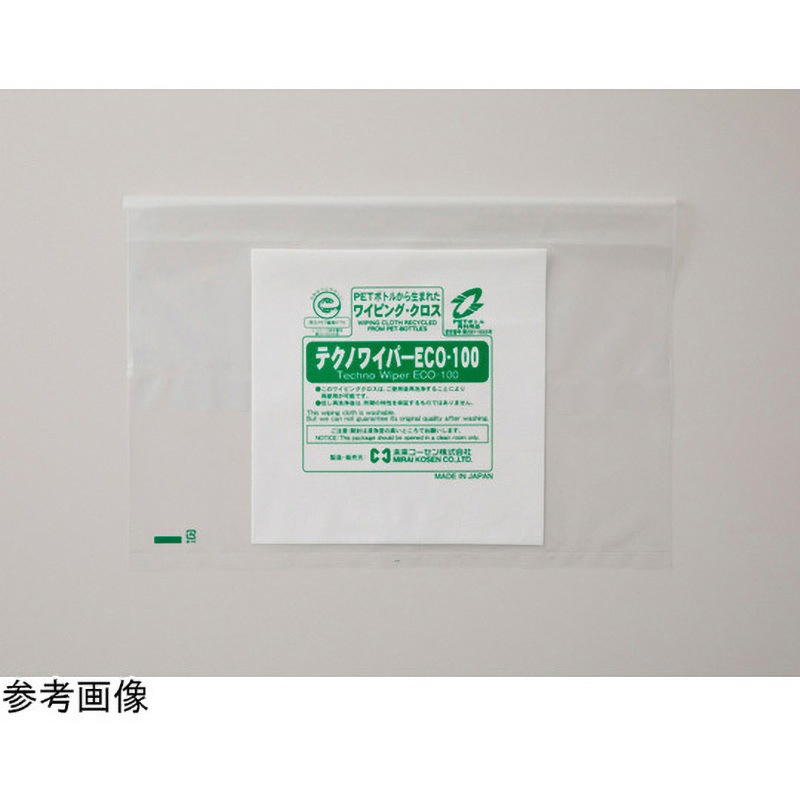 TECHNO WIPER(R) ECO-100 スタック CLN 1箱(4袋×300枚) 未来コーセン 【通販モノタロウ】