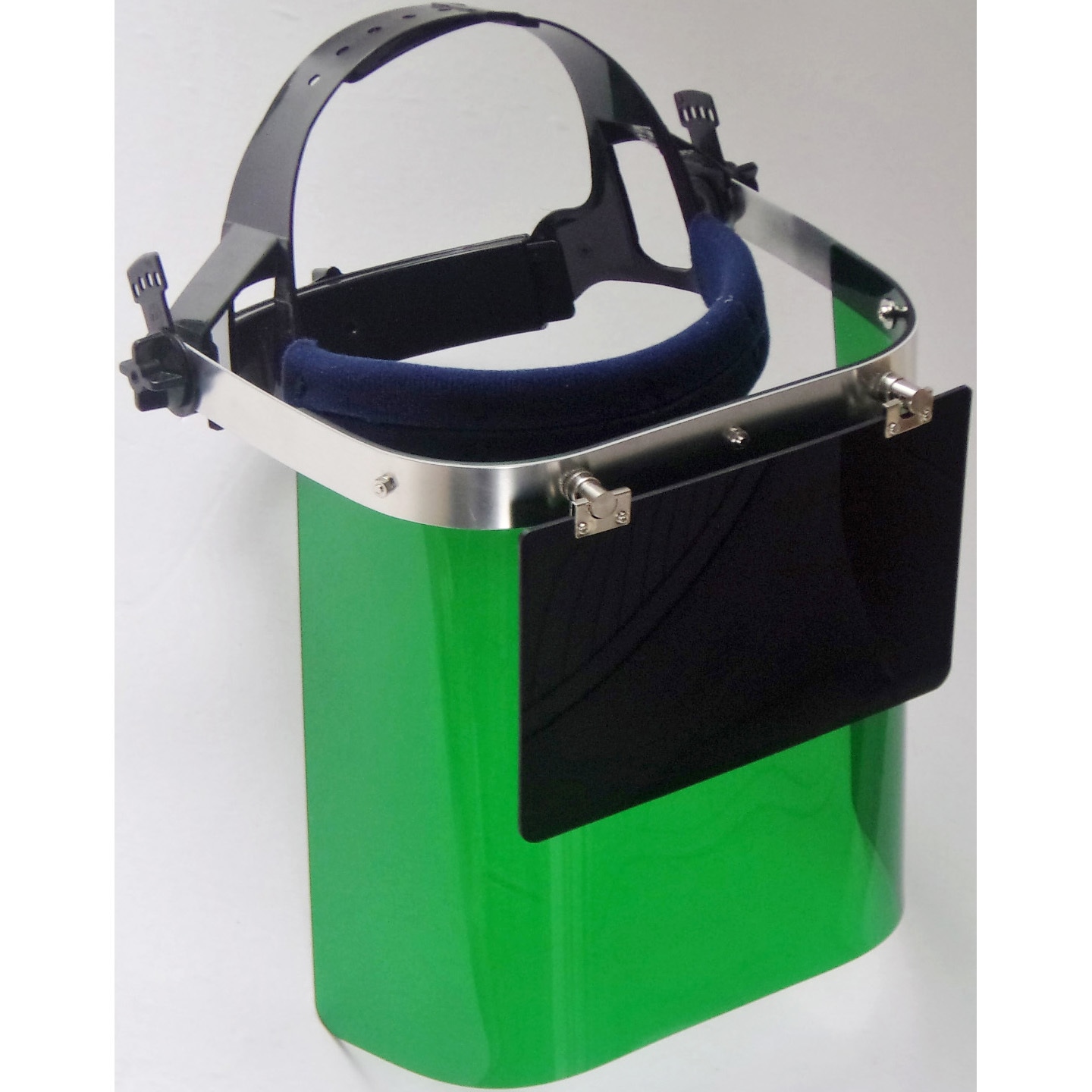 NT-304GW 防災面 304型 グリーン Wプレート付ギアバンド NT 内G3/外G9色