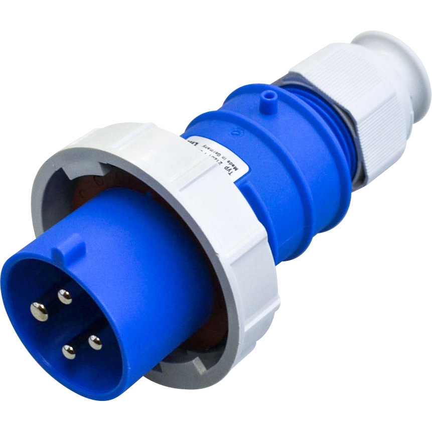 Kii商品です 工業用防水 IP67 隠しアプライアンスプラグ 16A/3P+E/380V SFN