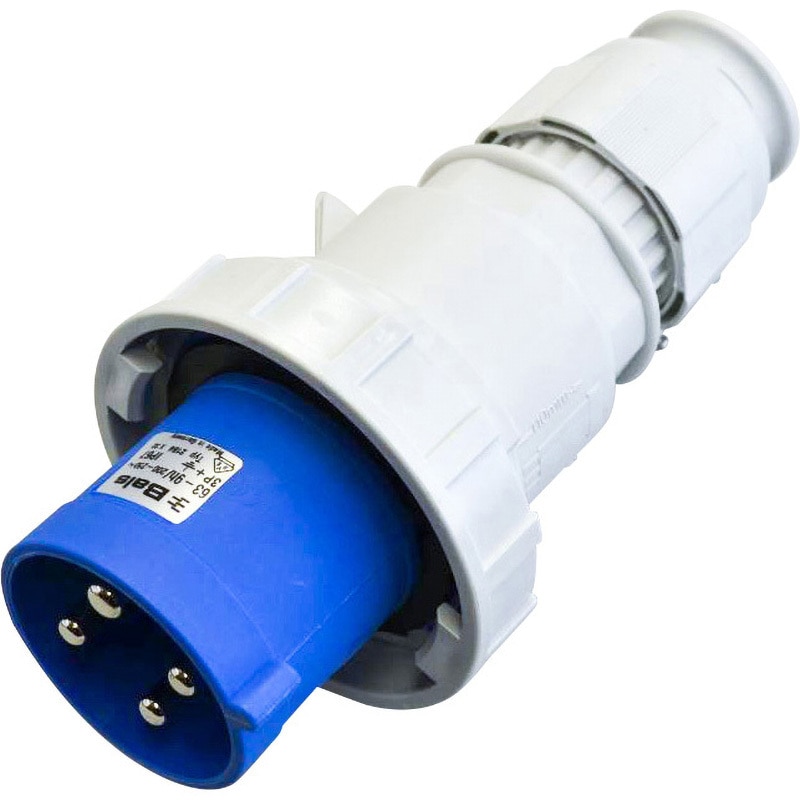 ZQ-024 航空プラグ 4芯 4x32A 防水 IP44 産業用プラグ 三相防水プラグ