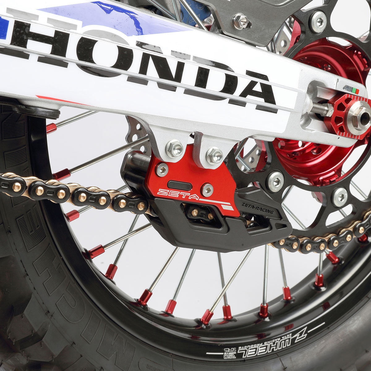 ZE82-1082 チェーンガイド ZETA RACING(ジータレーシング) 色RED ZE82
