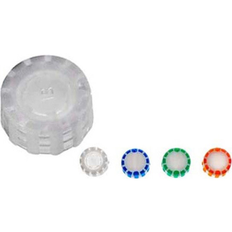 BMSC0200127 スクリューキャップ モールド TPE O-リング付き バイオレット BMSC0200127シリーズ 1セット(10パック×500個) ビーエム機器 【通販モノタロウ】